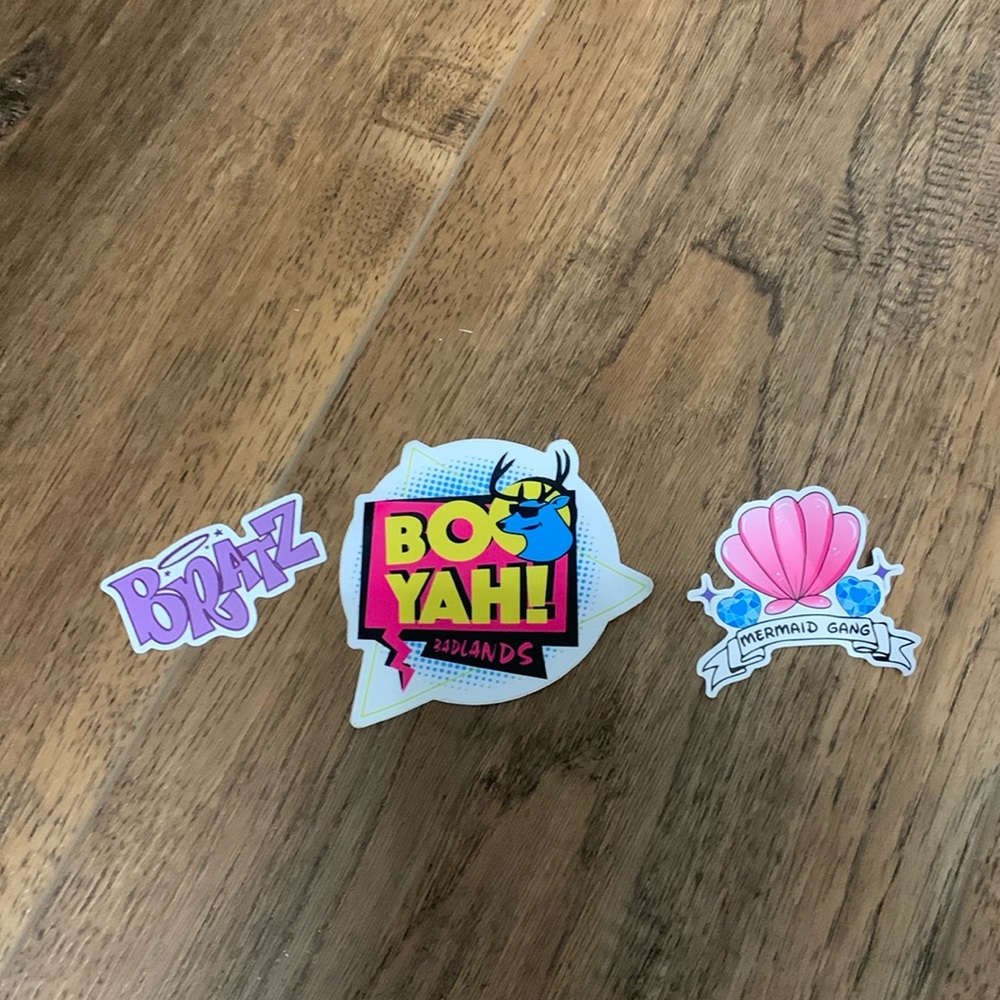 3 pack stickers
